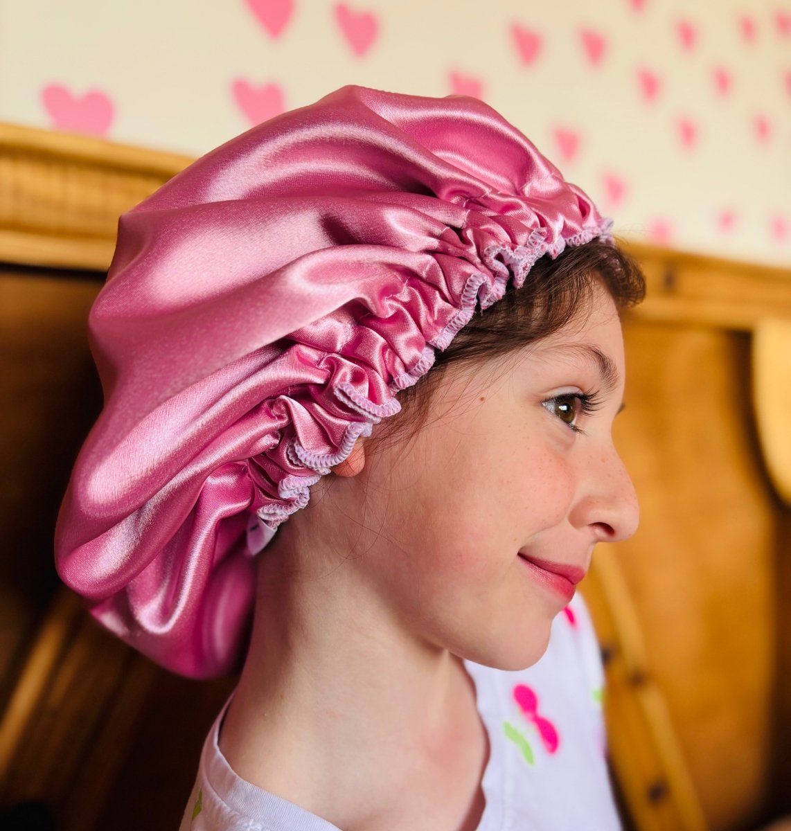 BONNET DE NUIT EN SATIN - Kimo