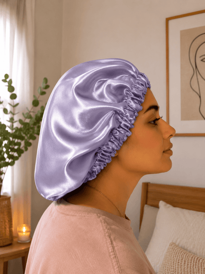 Bonnet de nuit en satin - Kimo