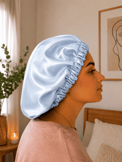 Bonnet de nuit en satin - Kimo