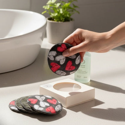 Tampons démaquillants (paquet de 4) - Kimo