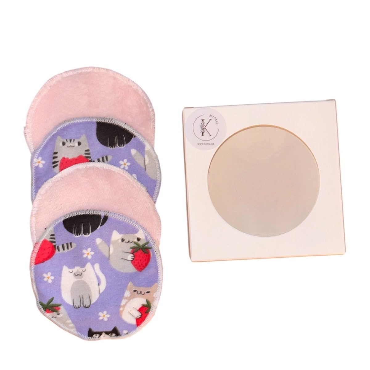 Tampons démaquillants (paquet de 4) - Kimo
